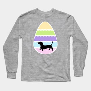 Easter Egg Dachshund Long Sleeve T-Shirt